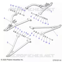 SUSPENSION AVANT CONTROL ARMS