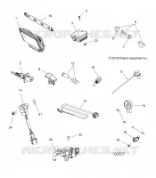 BOUTONS, SENSORS, ECU AND CONTROL MODULES