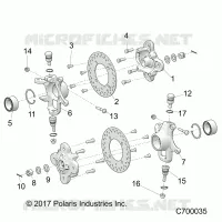 SUSPENSION AVANT HUB