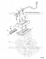 CORPS DE PAPILLON AND VALVE COVER