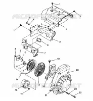 CARTERS REFROIDISSEMENT   LANCEUR ASSEMBLY LITE GT/0933133 (4923232323039A)