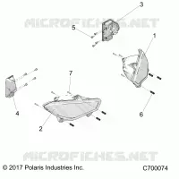ELECTRICITE, HEADLIGHTS AND TAILLIGHTS