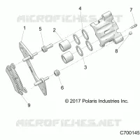 FREIN ARRIERE CALIPER