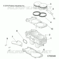 CYLINDRE AND PISTON