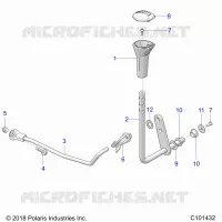 SYSTÃˆME DE TRANSMISSION, GEAR SELECTOR