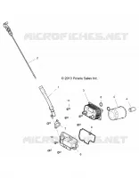 MOTEUR, JAUGE A HUILE AND FILTRE A HUILE