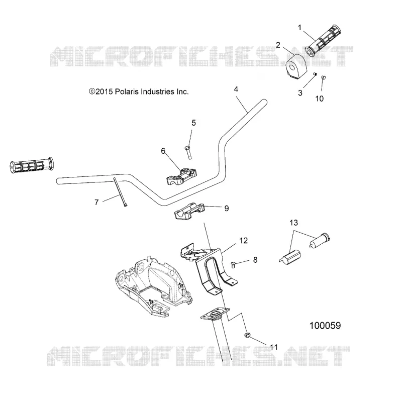 STEERING, GUIDON ET COMMODOS