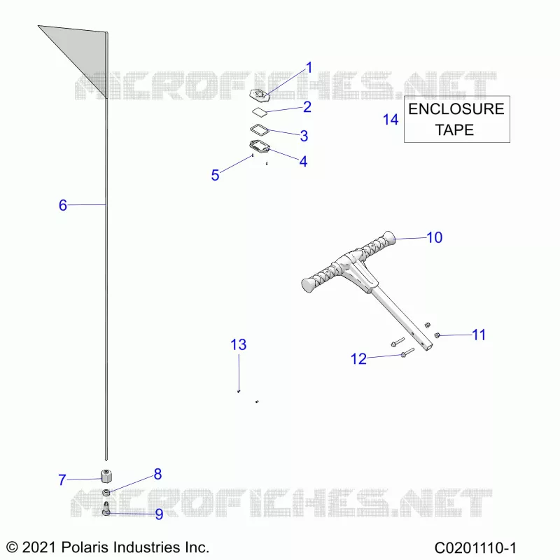 BODY, FLAG, BEACON and PASS HANDLE