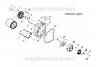 CARTERS MOTEUR COVER, RH