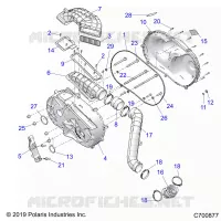 SYSTÃˆME DE TRANSMISSION, CLUTCH COVER AND DUCTING