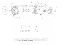 SYSTÈME DE TRANSMISSION, PRIMARY CLUTCH
