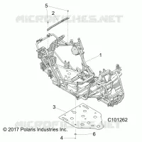 CHASSIS, CHASSIS AND SKID PLATE