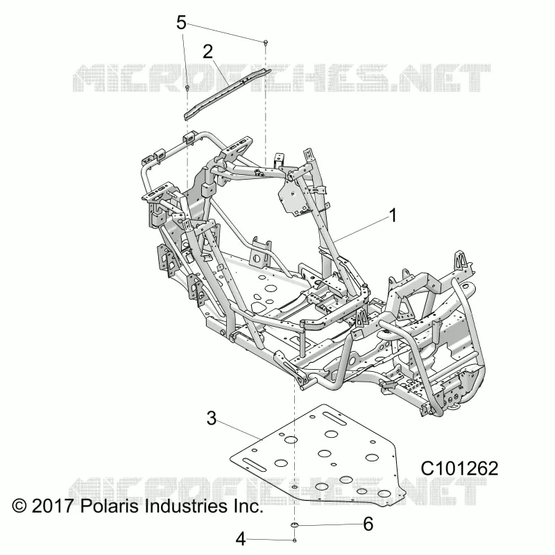 CHASSIS, CHASSIS AND SKID PLATE