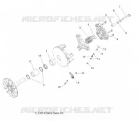 SYSTÈME DE TRANSMISSION, PRIMARY CLUTCH