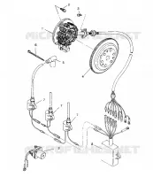 STATOR ASSEMBLY SL 750 B944070 (4927012701029A)