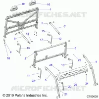 CHASSIS, CAB CADRE