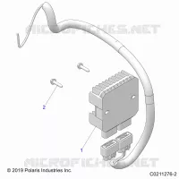 ELECTRICAL, REGULATEUR DE TENSION AND MOUNTING