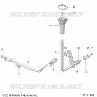 SYSTÃˆME DE TRANSMISSION, GEAR SELECTOR