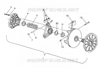 EMBRAYAGE DE TRANSMISSION ASSEMBLY LITE GT/0933133 AND  STARLITE GT/0933127 (4923232323019A)