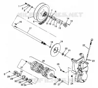 SYSTÈME DE TRANSMISSION ULTRA TOURING 0975378 AND EUROPEAN ULTRA TOURING E975378 (4938133813B013)