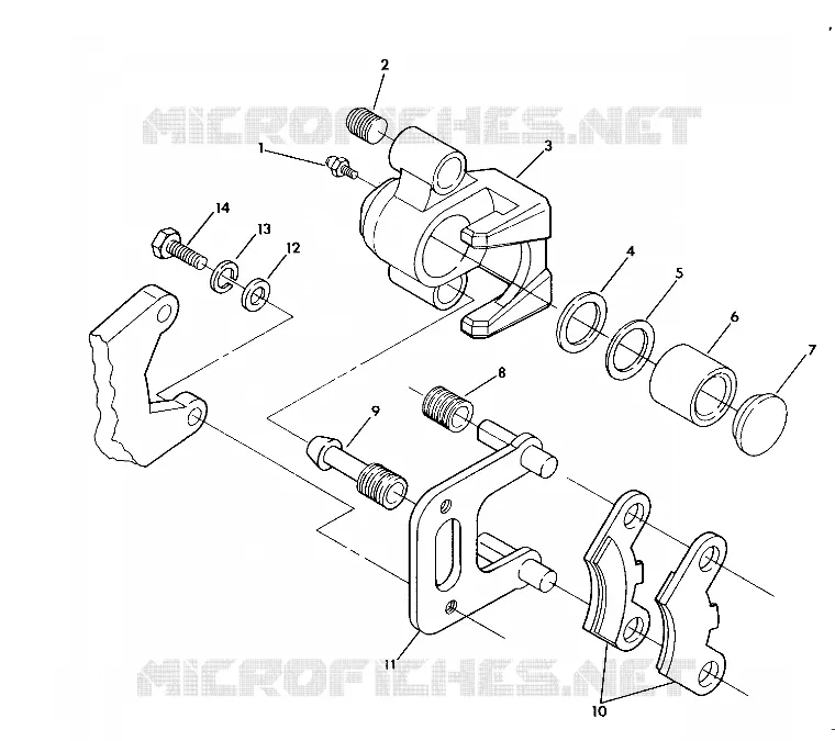 FREIN AVANT 250 6x6 / W928727 (4922842284028A)