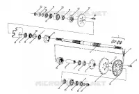 ARBRE DE TRANSMISSION INTERMEDIAIRE ASSEMBLY (4916361636025A)