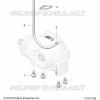 DRIVE TRAIN, SUPPORT PONT, FRONT