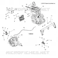 ENGINE, SUPPORT MOTEUR