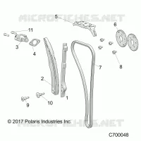 CHAINE DE DISTRIBUTION AND TENSIONER