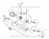 RESERVOIR D'HUILE ASSEMBLY 250 4x6 / W928627 (4922902290005A)