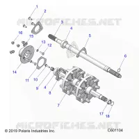 DRIVE TRAIN, JACKSHAFT AND ARBRE DE TRANSMISSION