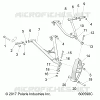 TRIANGLES SUSPENSIONS AVANT 