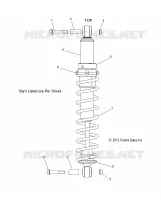 SUSPENSION, AMORTISSEUR, IFS (7043903)