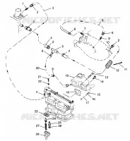 SYSTÈME DE REFROIDISSEMENT SL 700 B964066 and  Intl. SL 700 I964066 (4935633563B009)