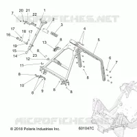 STEERING, COLONNE DE DIRECTION AND HOOP