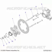 SUSPENSION, PORTE BAGAGES ARRIERE