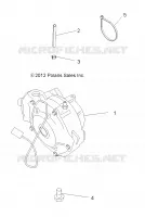 SYSTÈME DE TRANSMISSION, FRONT SUPPORT PONT