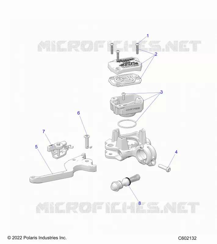 BRAKES, MAITRE CYLINDRE ASM.