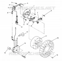 STATOR ASSEMBLY SPORT / 0930443 (4922942294032A)
