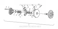 EMBRAYAGE DE TRANSMISSION ASSEMBLY 6X6 400L, U.S. W 958740, SWEDISH S958740 AND NORWEGIA (4930273027C010)
