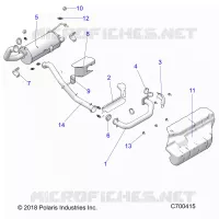 ENGINE, ECHAPPEMENT
