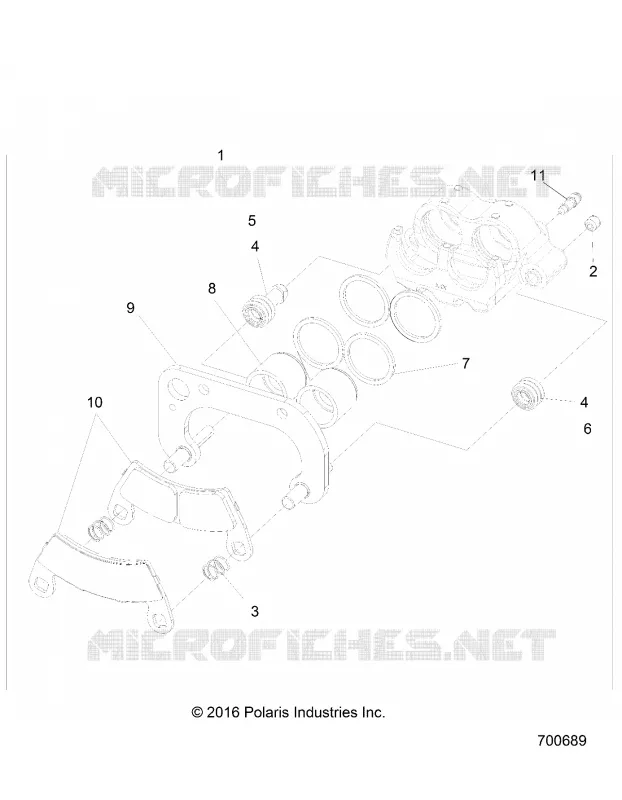 FREIN AVANT CALIPER