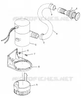 POMPE DE CALE SL 700 B974071, Intl. SL 700 I974071, SL 700 Deluxe B974072 and (4940874087C001)