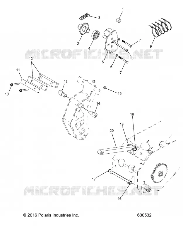 SYSTÈME DE TRANSMISSION, FIT KIT (FOR YAMAHAÂ®)