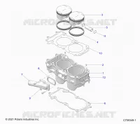 CYLINDRE AND PISTON