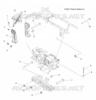 SYSTÈME DE TRANSMISSION, MAIN SUPPORT PONT