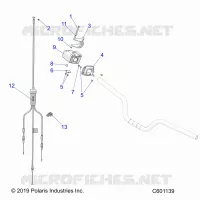MOTEUR, THROTTLE CONTROL ASM.