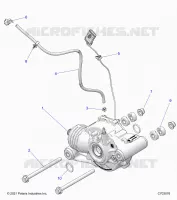 SYSTÃˆME DE TRANSMISSION, FRONT GEARCASE MOUNTING