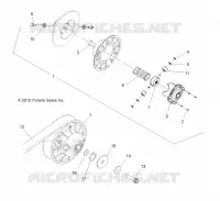 SYSTÈME DE TRANSMISSION, SECONDARY CLUTCH