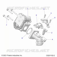 ENGINE, CORPS DE PAPILON AND FUEL RAIL